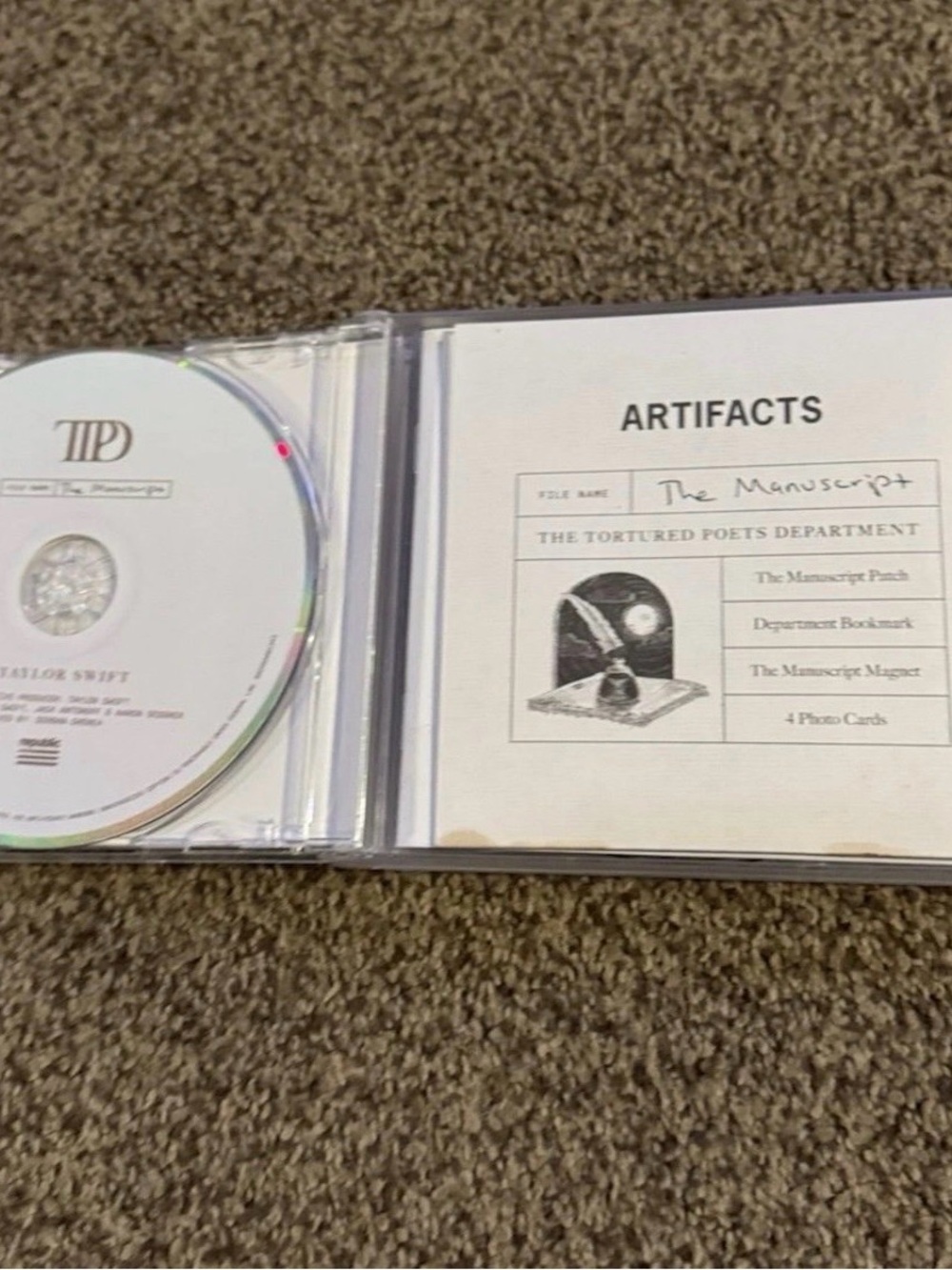 TTPD CD Taylor Swift - Picture 2 of 5